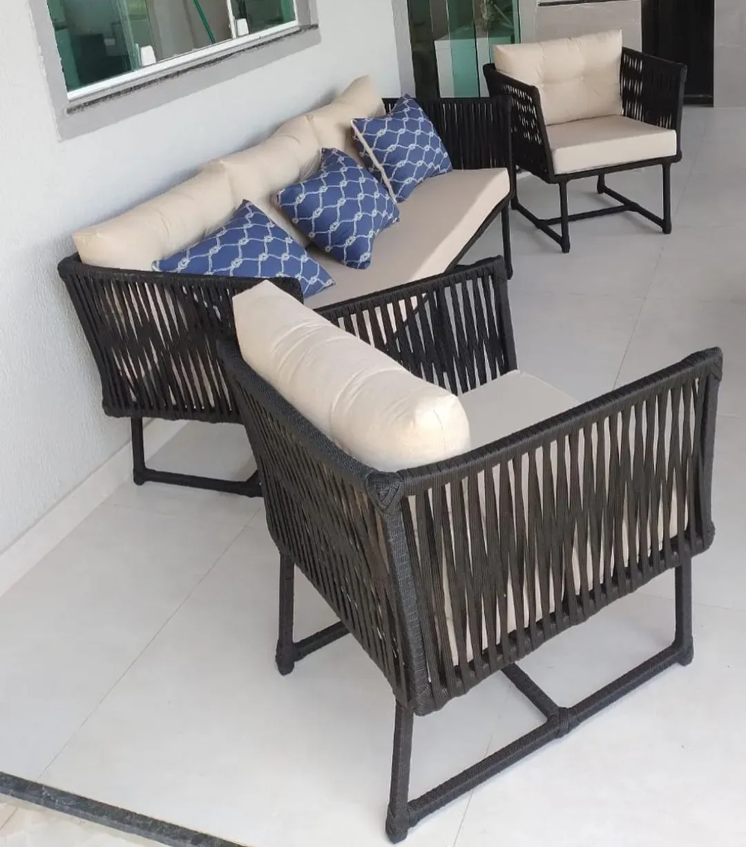 طقم دوبار نوتشيه من نستيكا - أثاث دوبار Outdoor