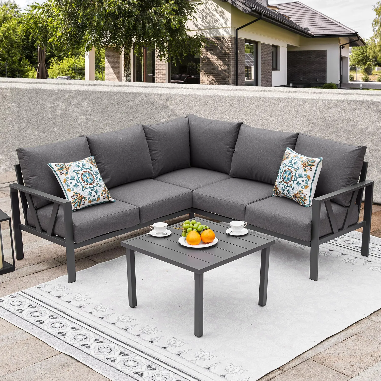 طقم ريدج من نستيكا - أثاث Outdoor حديد