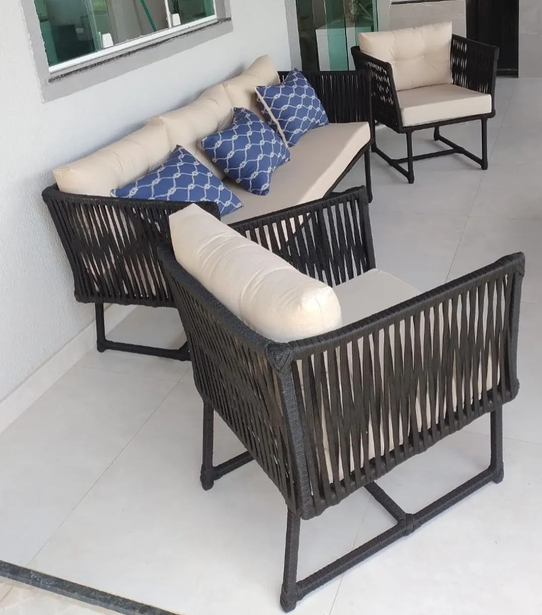 طقم دوبار نوتشيه من نستيكا - أثاث دوبار Outdoor