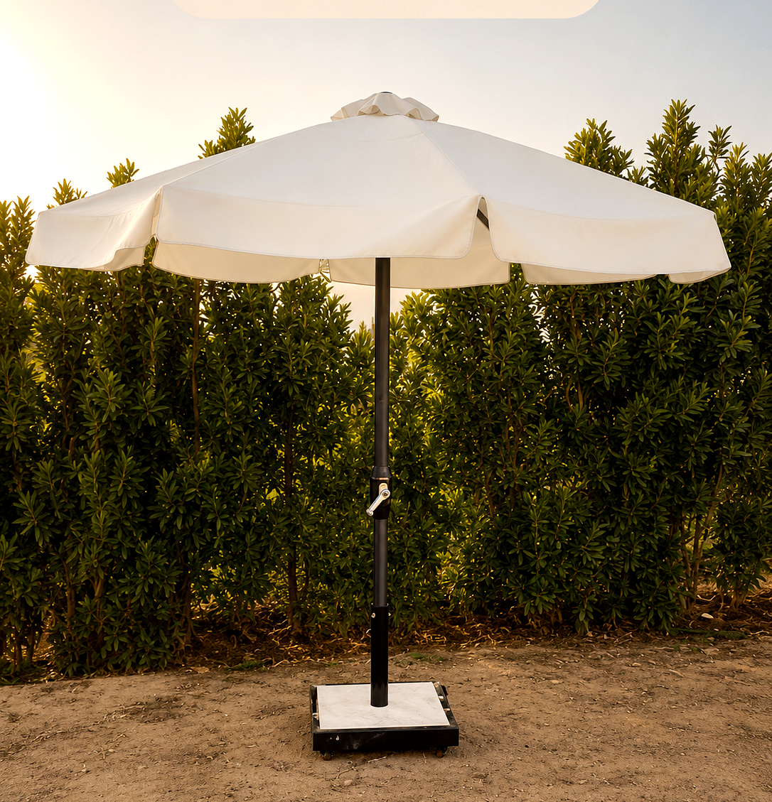 Mechanical Center Umbrella 3m by Nestica - Outdoor Umbrellas