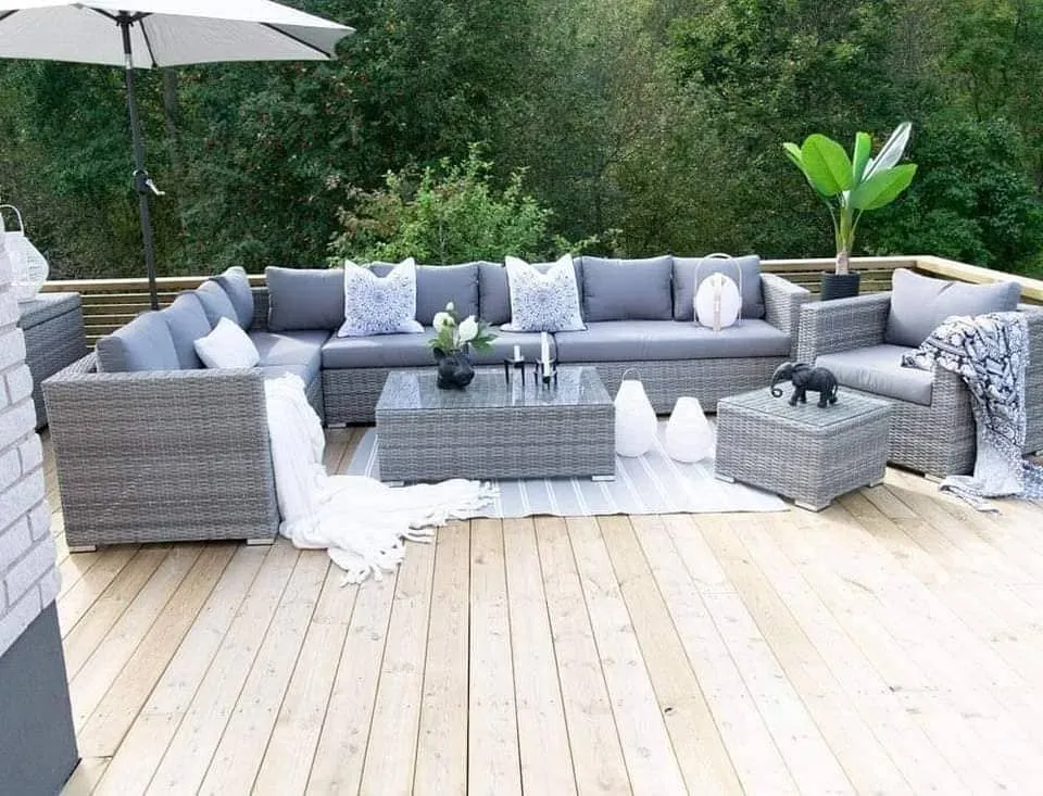 طقم راتان ستيل من نستيكا - أثاث Outdoor رتان